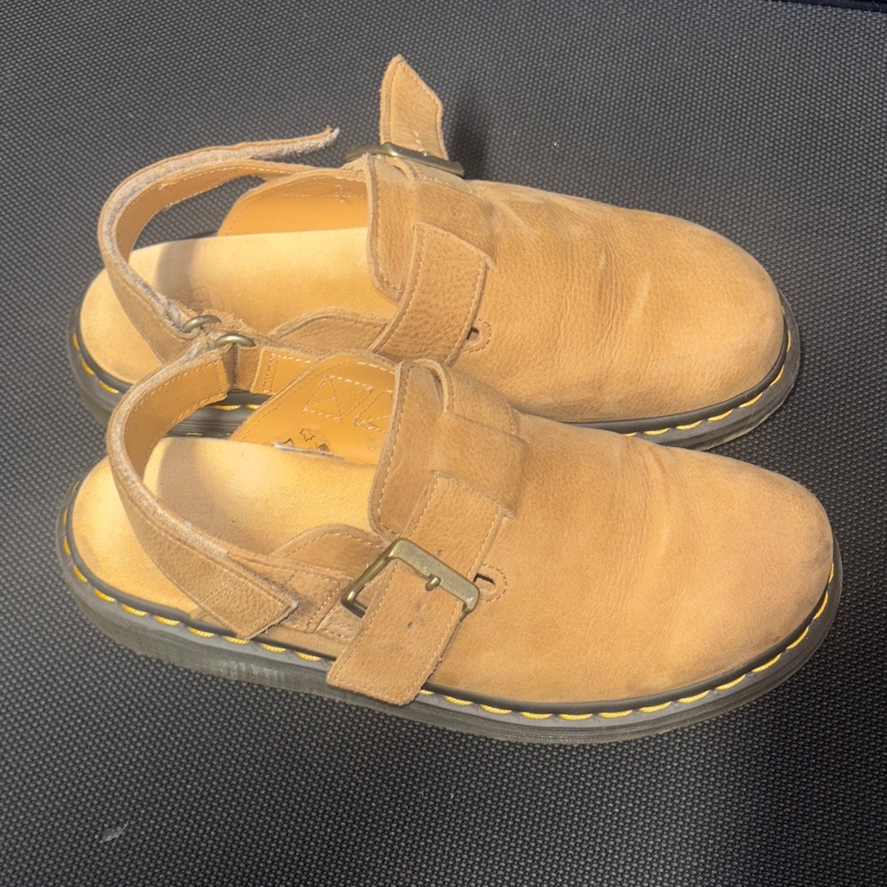 Suede Mules